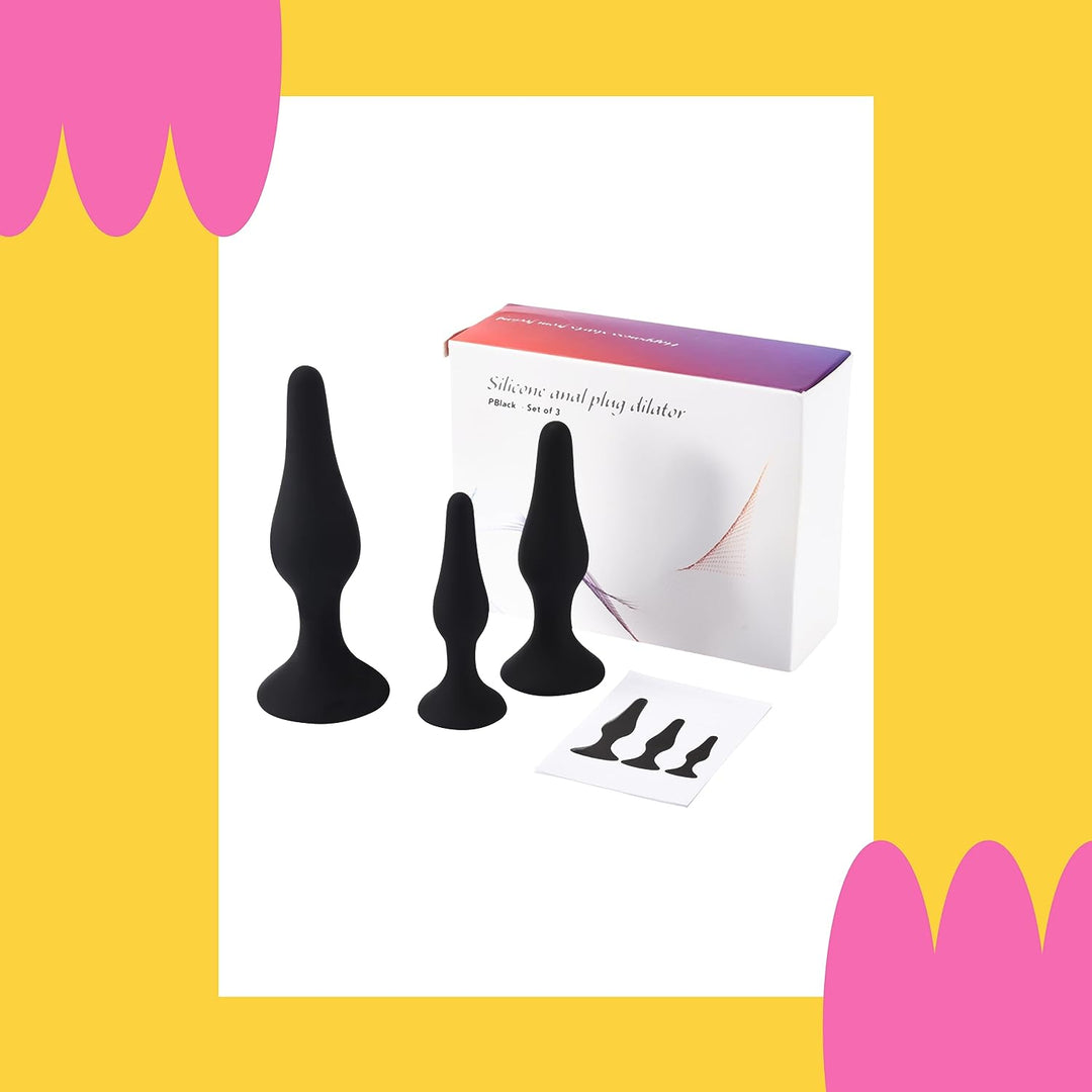 Booty Bliss Trio - Anal Plug Adult Toy - 3-Pack Butt