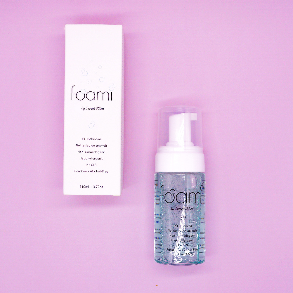 Foami Toy Cleaner, Paraben-, Oil- and Silicone-free Gentle Cleaning Foam